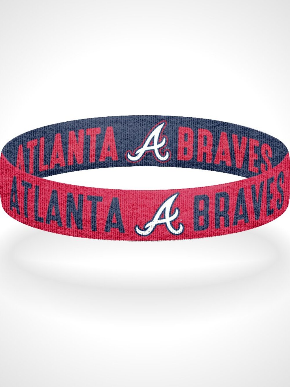NEW - Reversible Atlanta Braves Wristband Bracelet